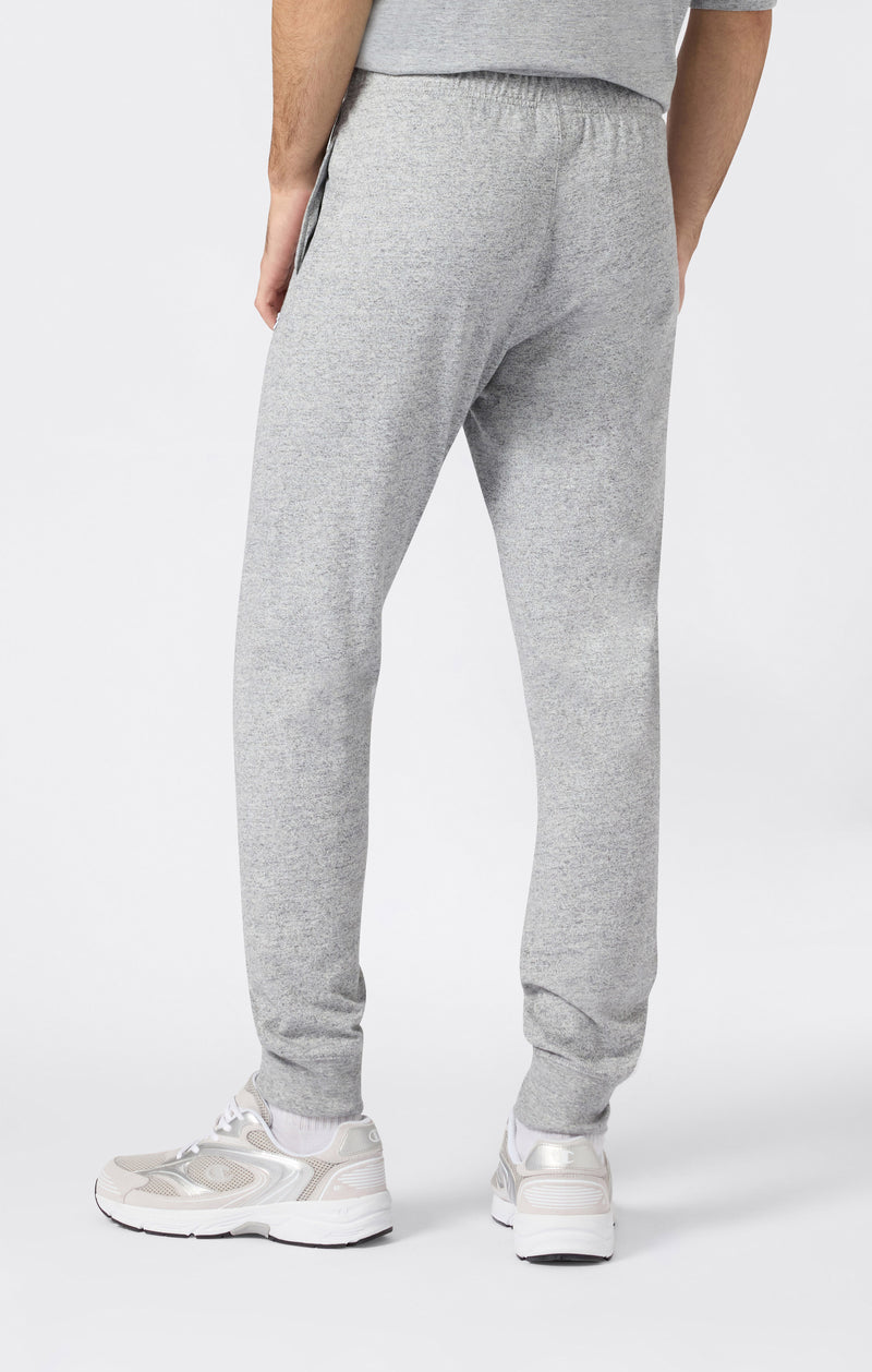 Men's Icons Slim Fit Rib Cuff Light Pants with Embroidered Logo