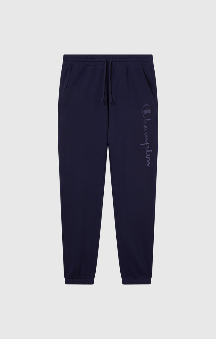 Men’s Elastic Cuff Slim Fit Fleece Joggers Icons