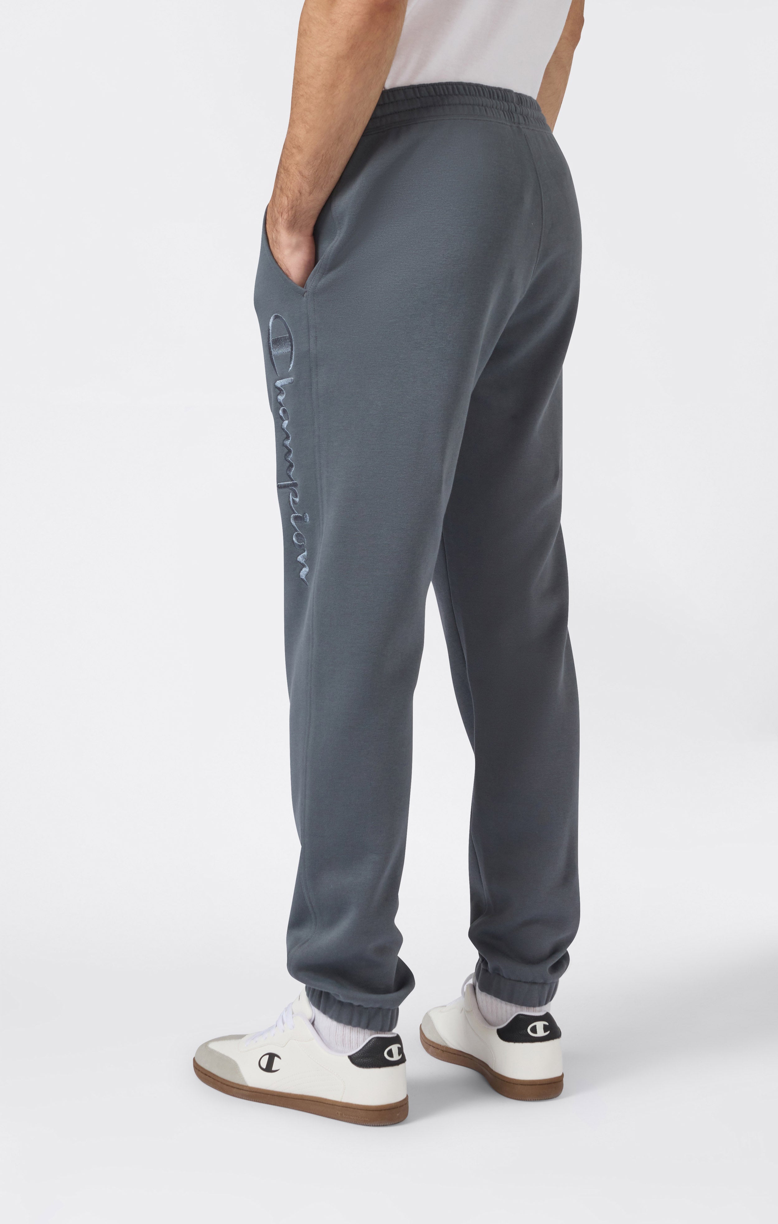 Jogger Uomo Slim Fit con Polsino Elastico e Interno Felpato Icons
