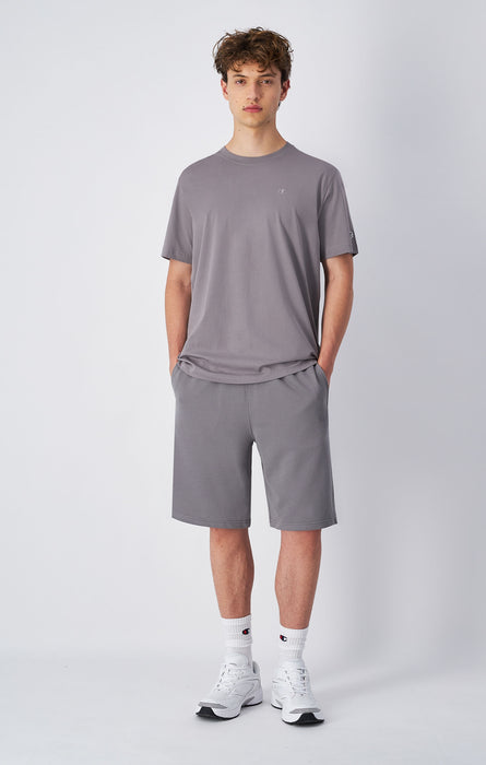 Bermuda con logo tono su tono