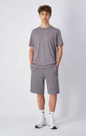 Bermuda con logo tono su tono