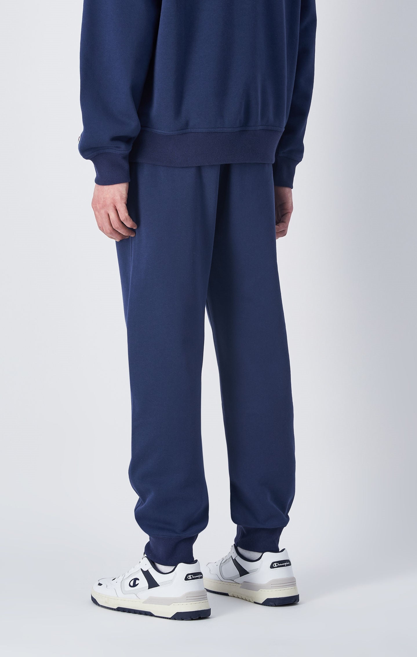 Pantaloni joggers in felpa con logo C tono su tono