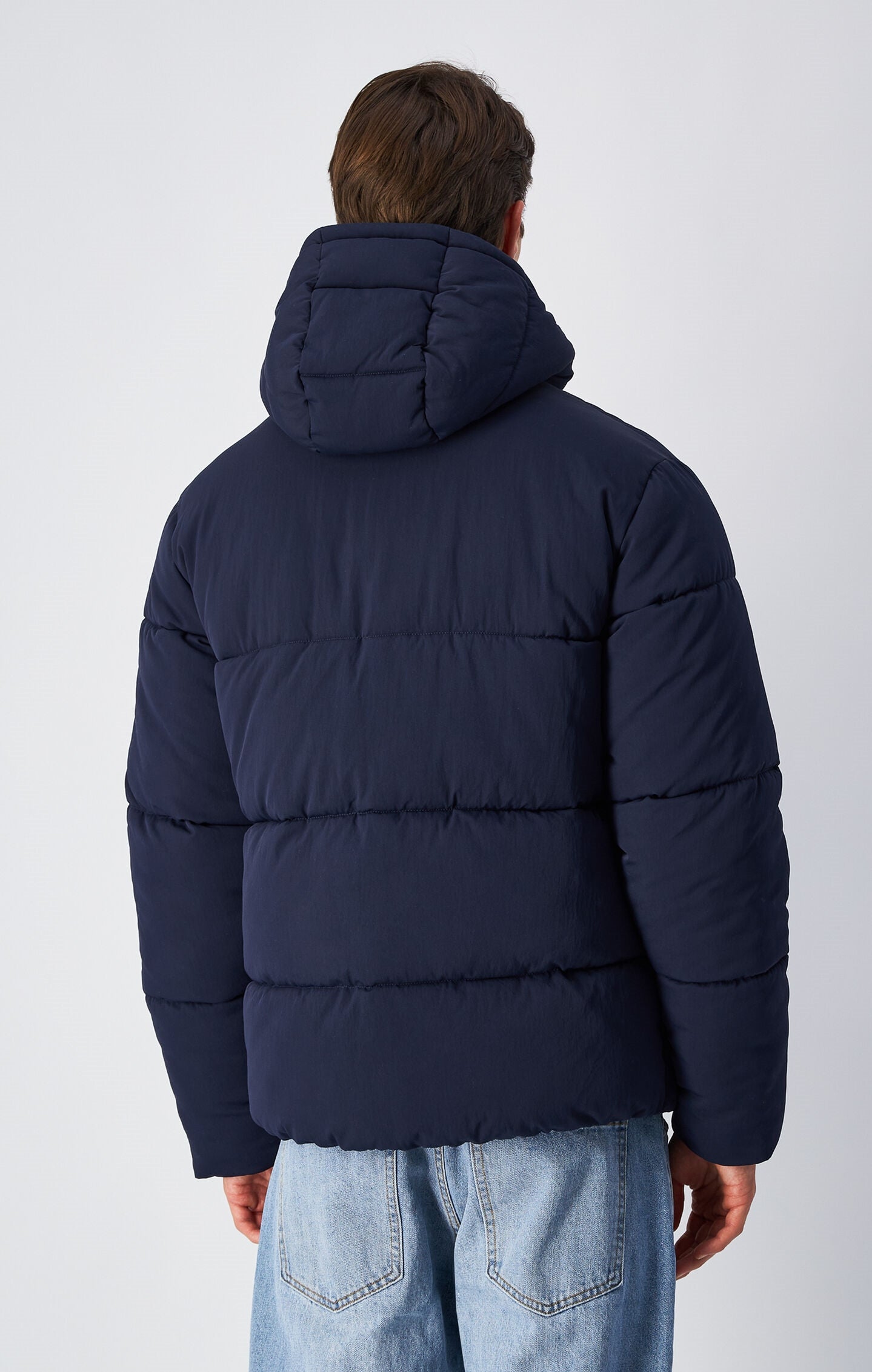 Piumino pesante con cappuccio