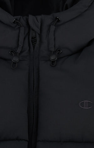 Piumino pesante con cappuccio