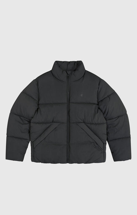 Piumino pesante a collo alto