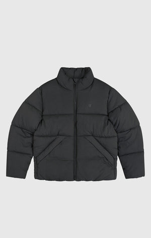 Piumino pesante a collo alto