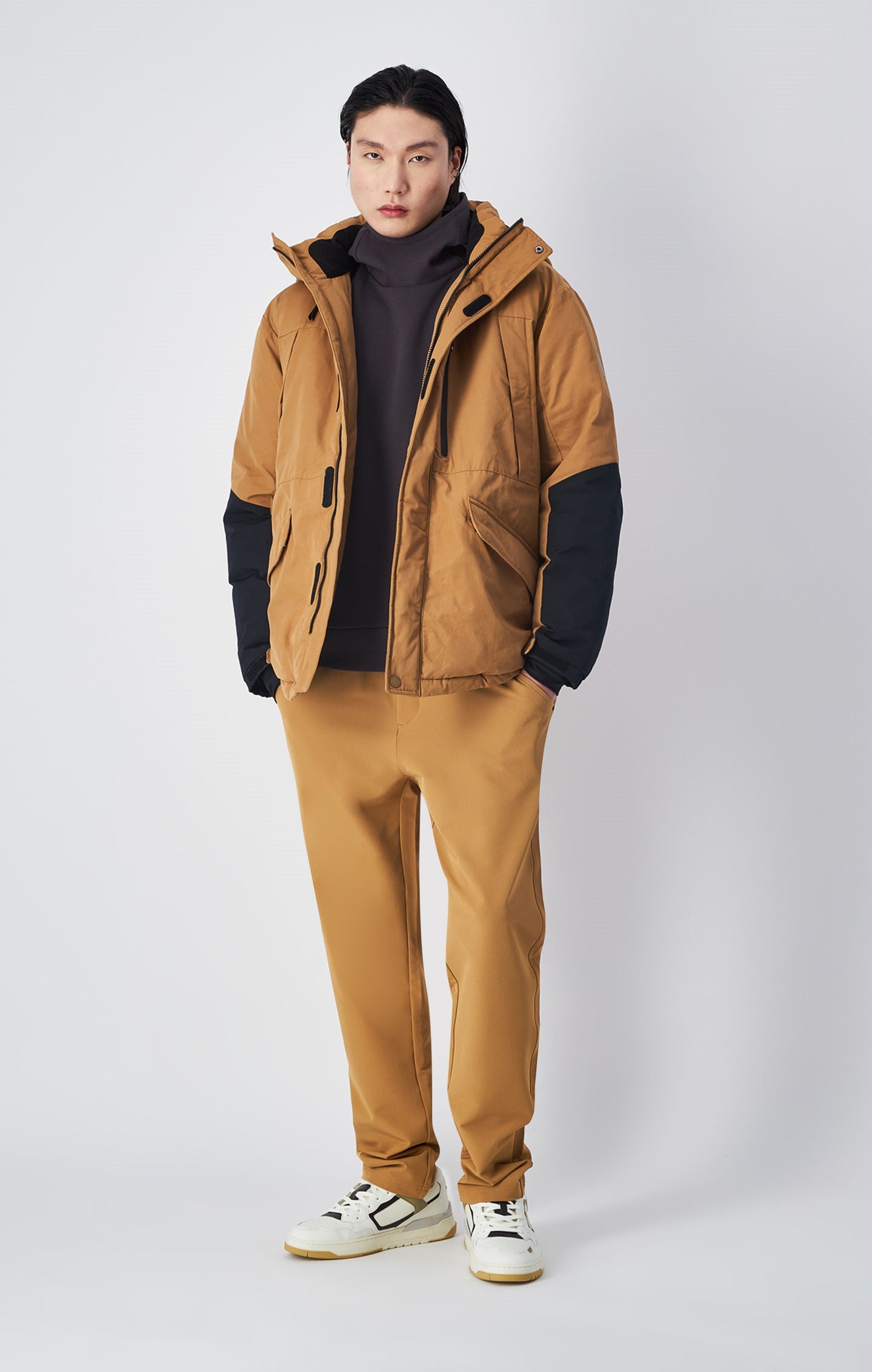 Giacca parka con cappuccio