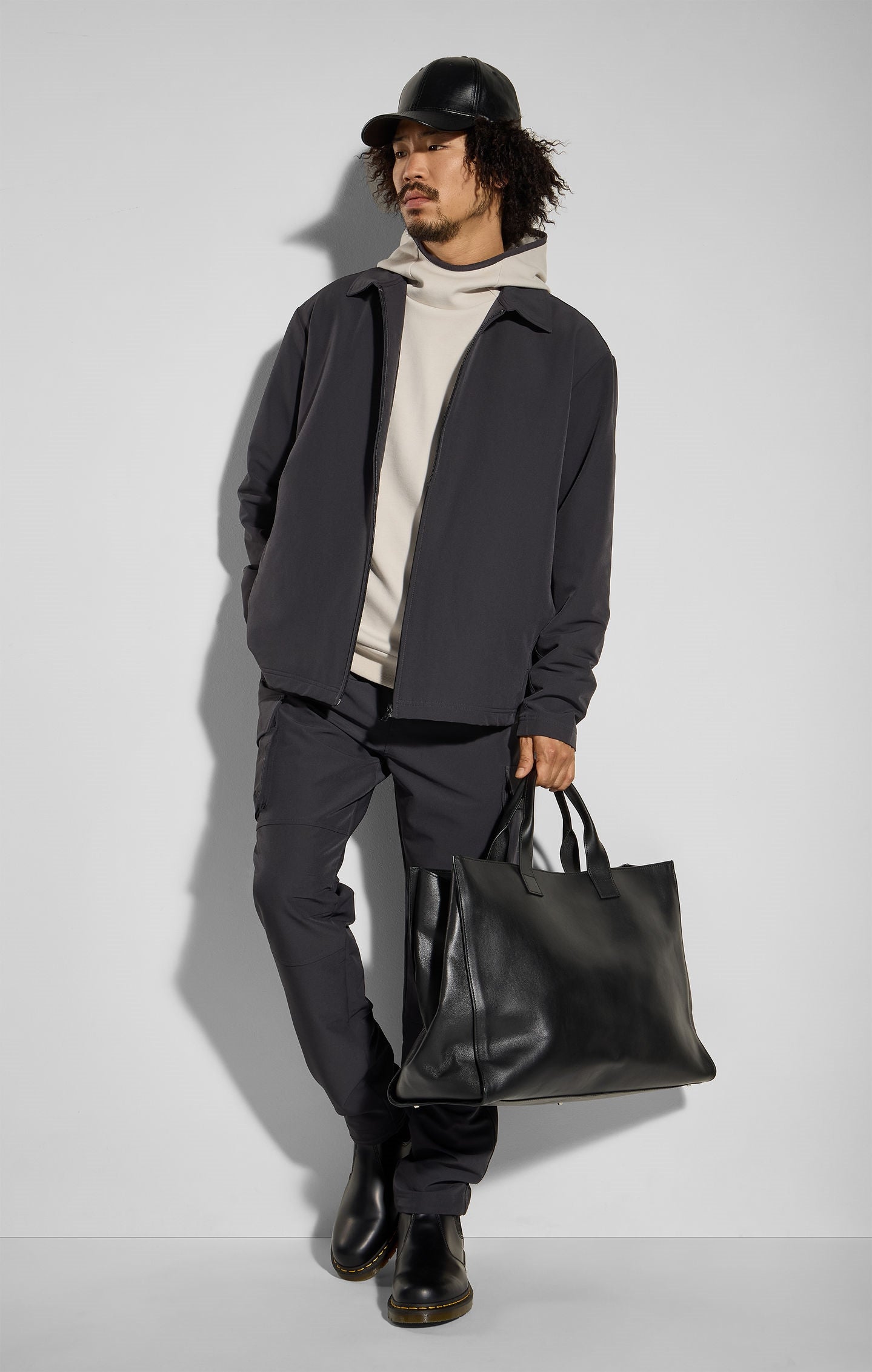 Langarmhemd Mit Reißverschluss Für Herren