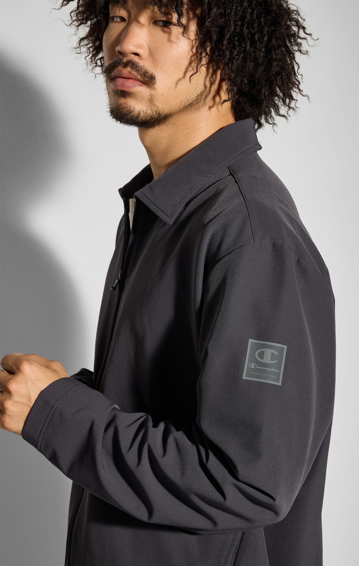 Langarmhemd Mit Reißverschluss Für Herren