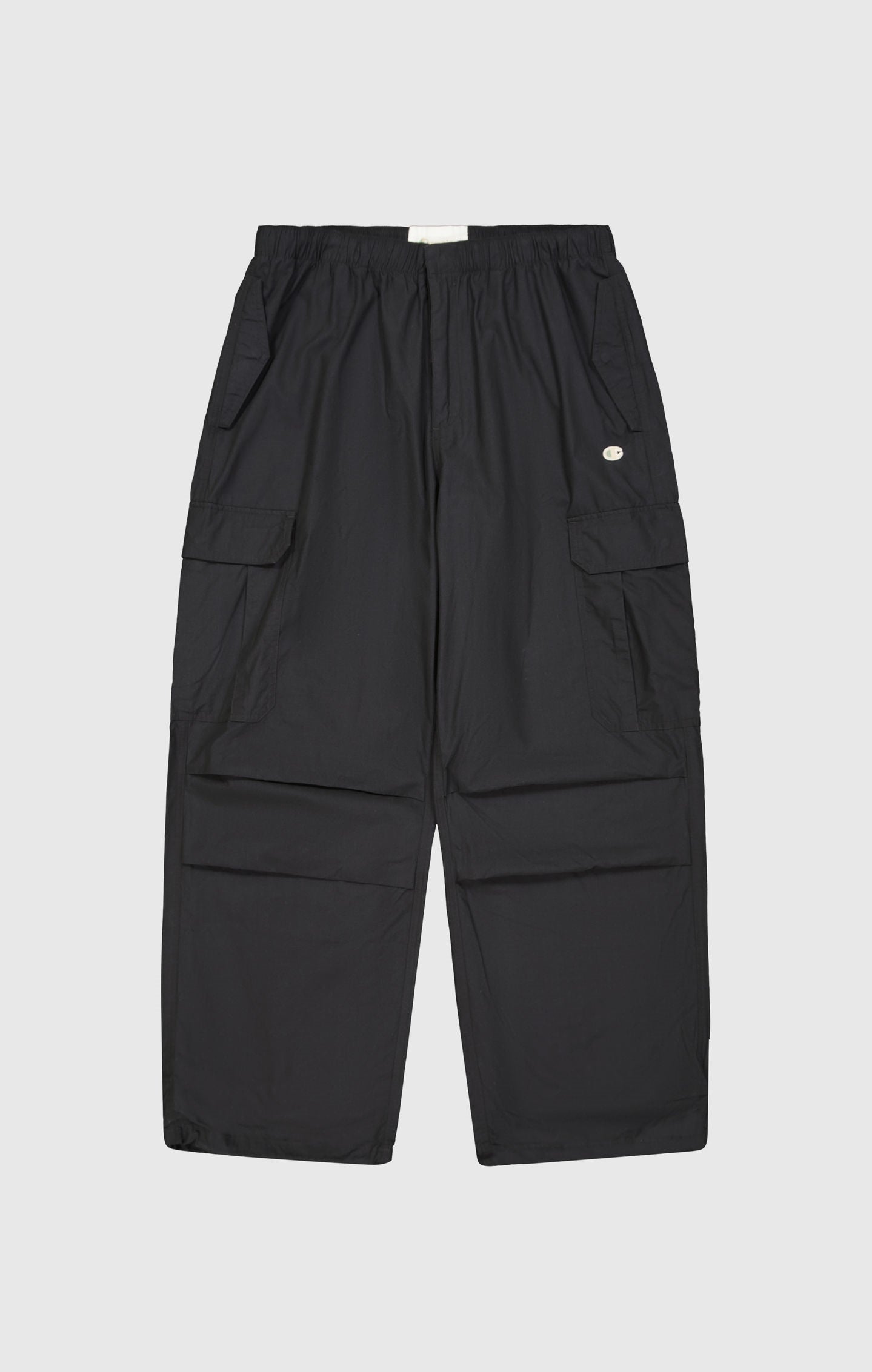 Pantaloni parachute con lavaggio vintage