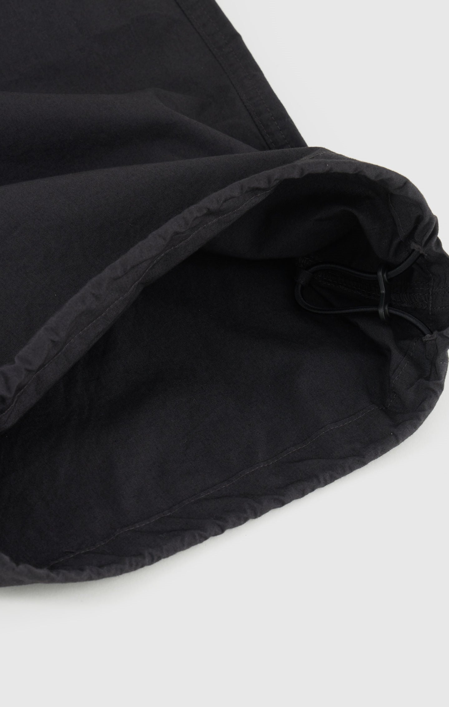 Pantaloni parachute con lavaggio vintage