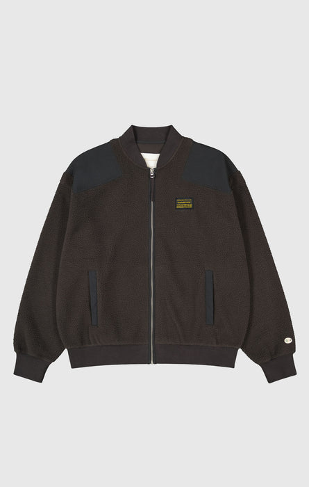 Giacca bomber in pile