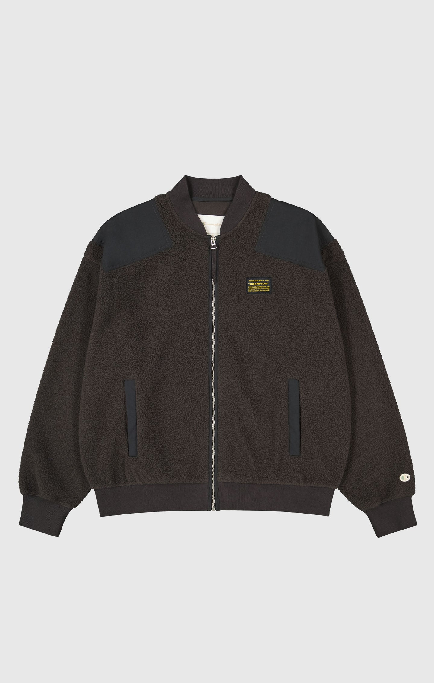 Giacca bomber in pile