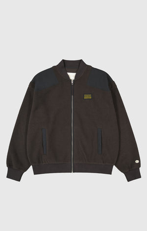 Giacca bomber in pile