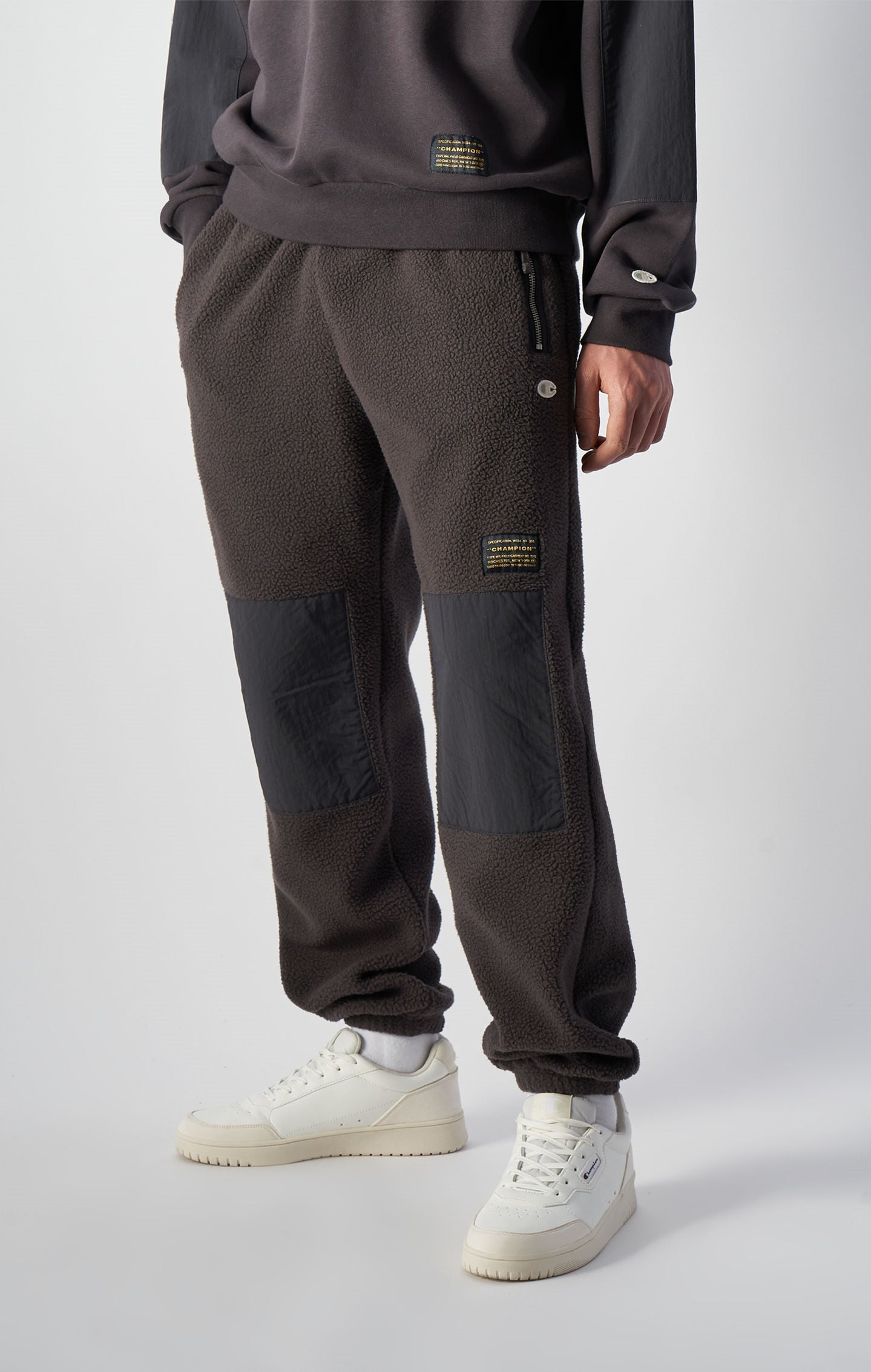 Fleece-Hose mit elastischen Bündchen