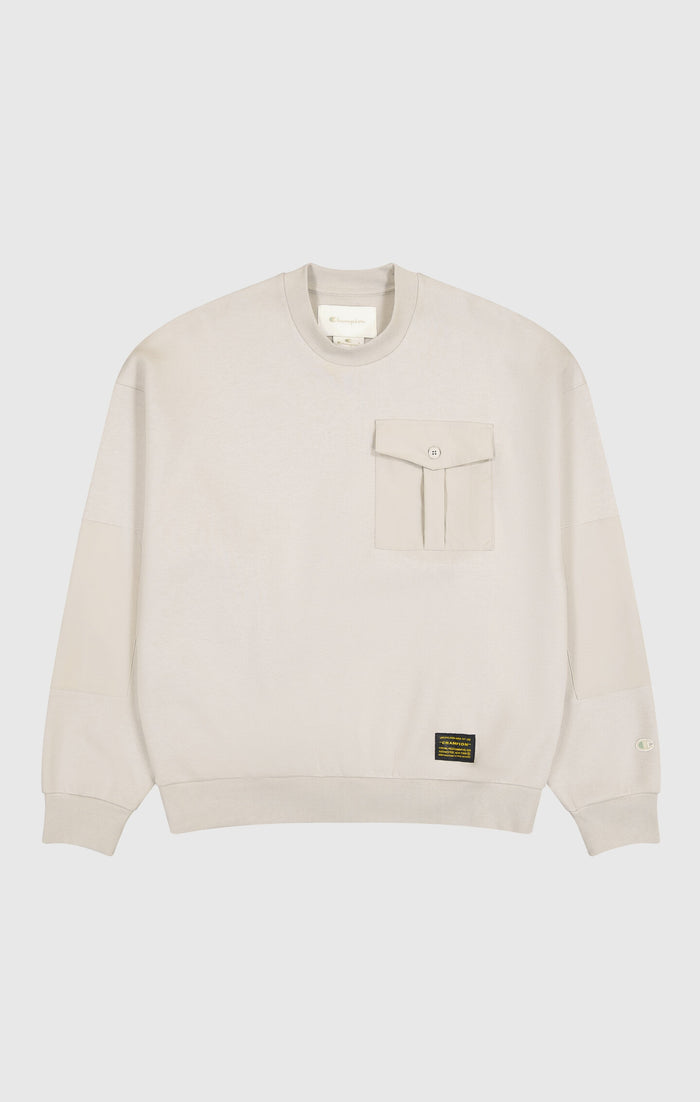 Felpa pesante in materiale riciclato