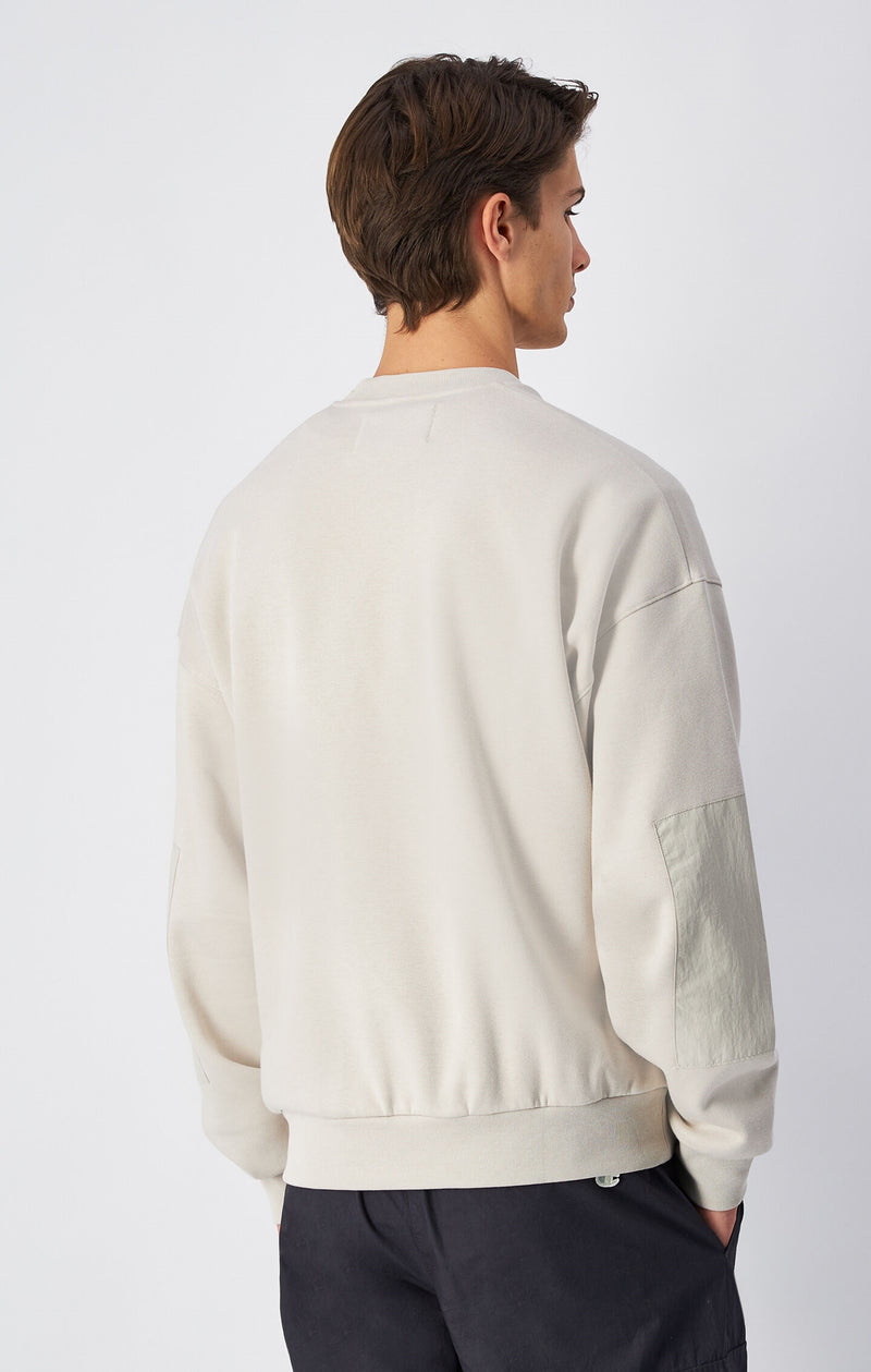 Felpa pesante in materiale riciclato