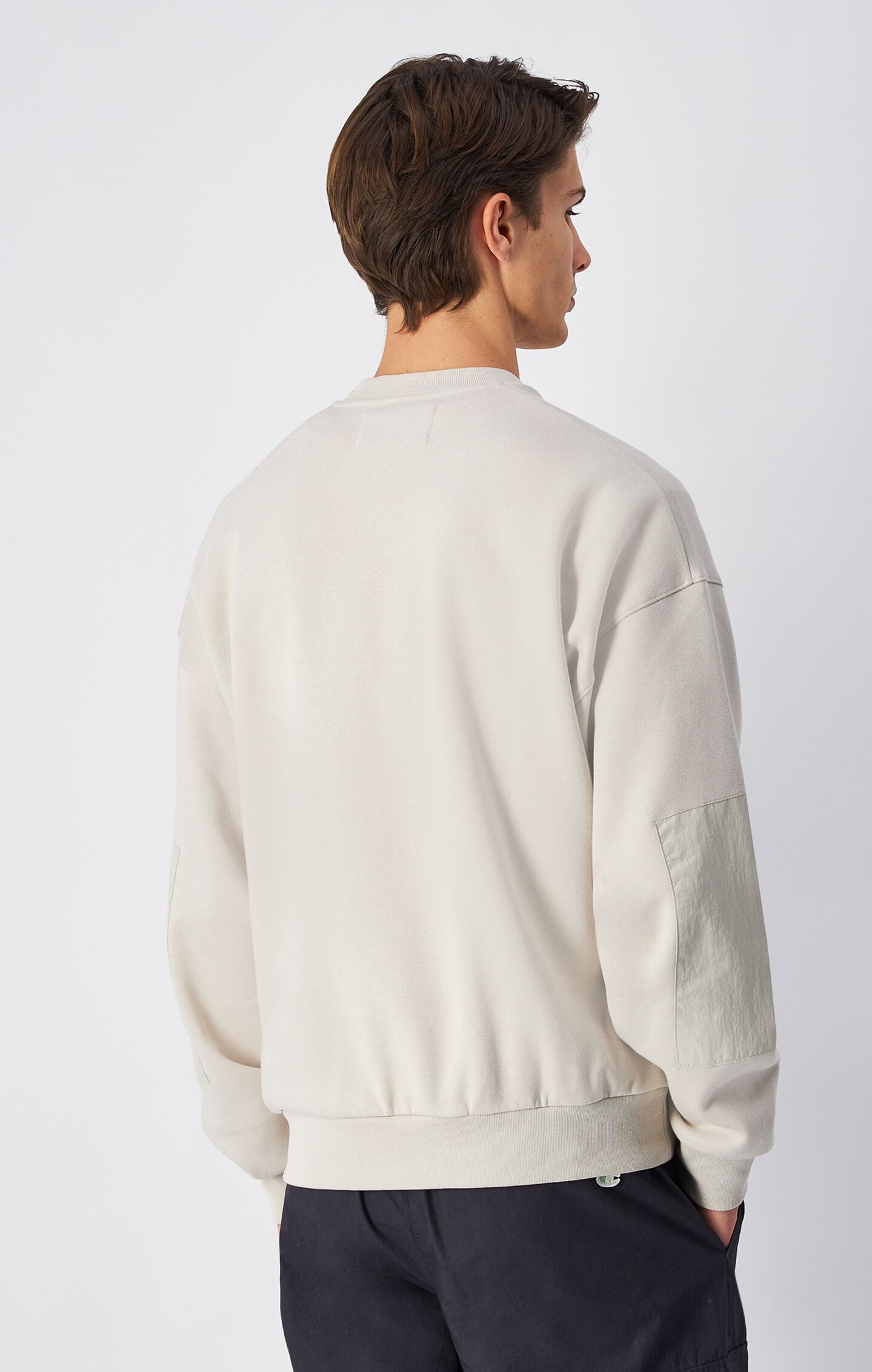 Felpa pesante in materiale riciclato