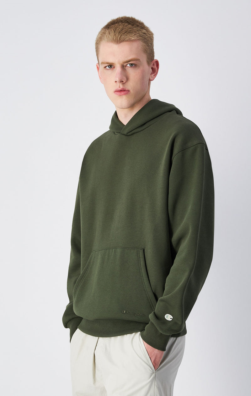 Eco Future Fleece Hoodie Military Green eco future Champion