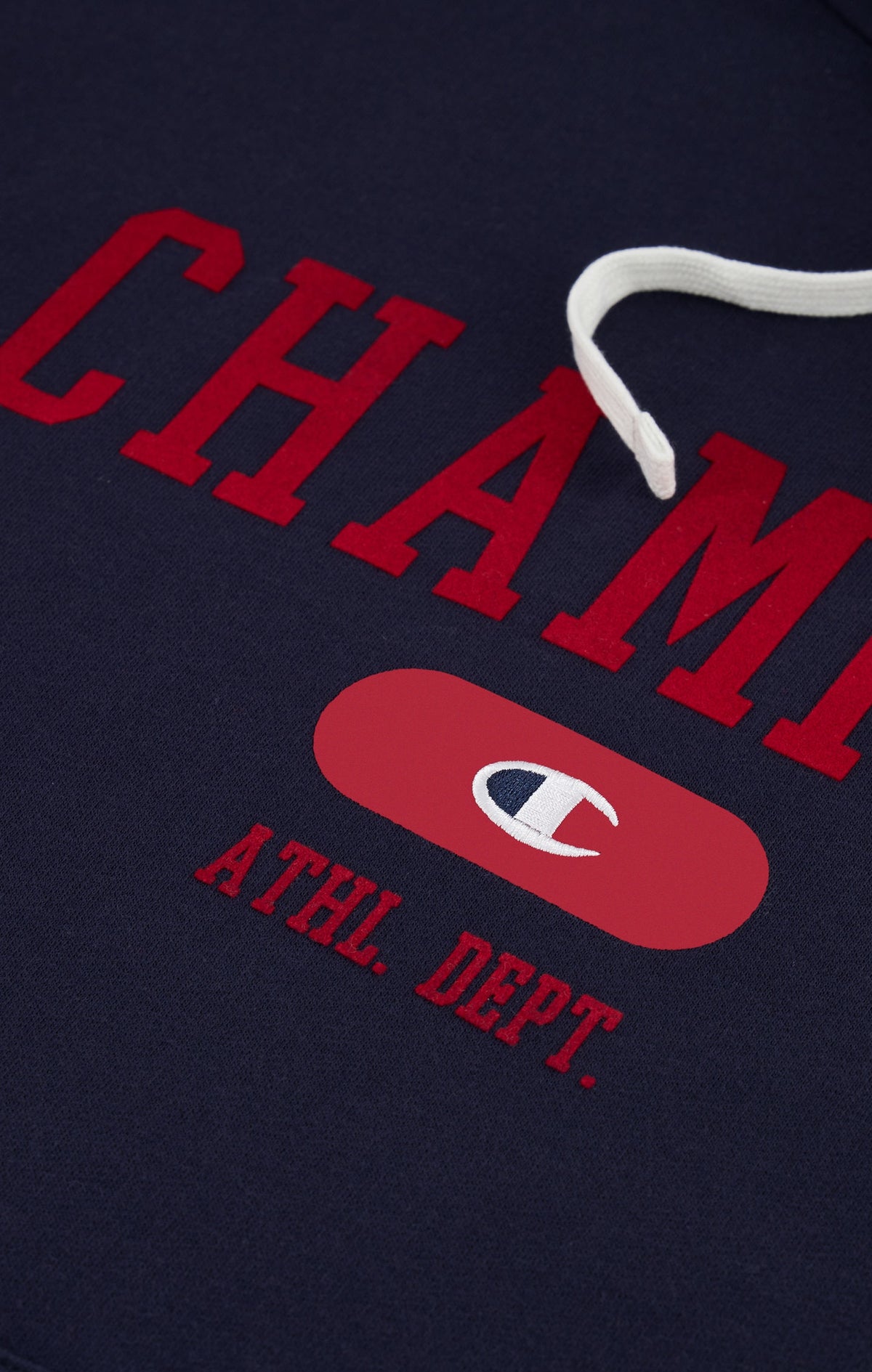 Sweatshirt à capuche Athl. Dept. en molleton
