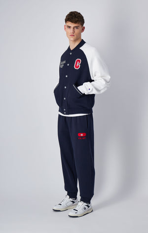 Sweatshirt bomber en molleton