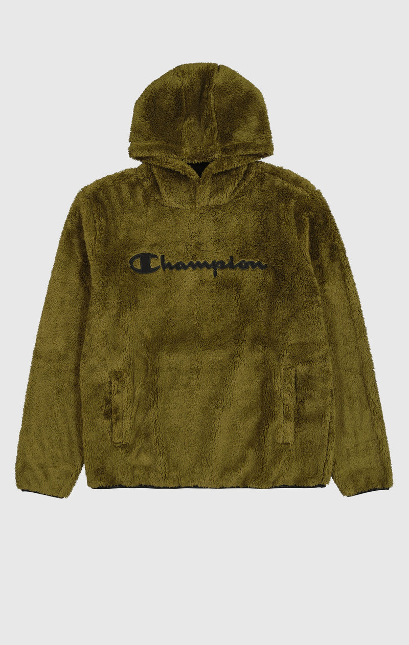 Polar Teddy Hoodie Olive Green polar Champion Ireland