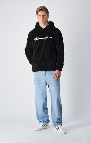 Hoodie aus Polar-Teddy-Gewebe