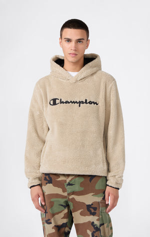 Herren Polar Teddy Kapuzen-Top