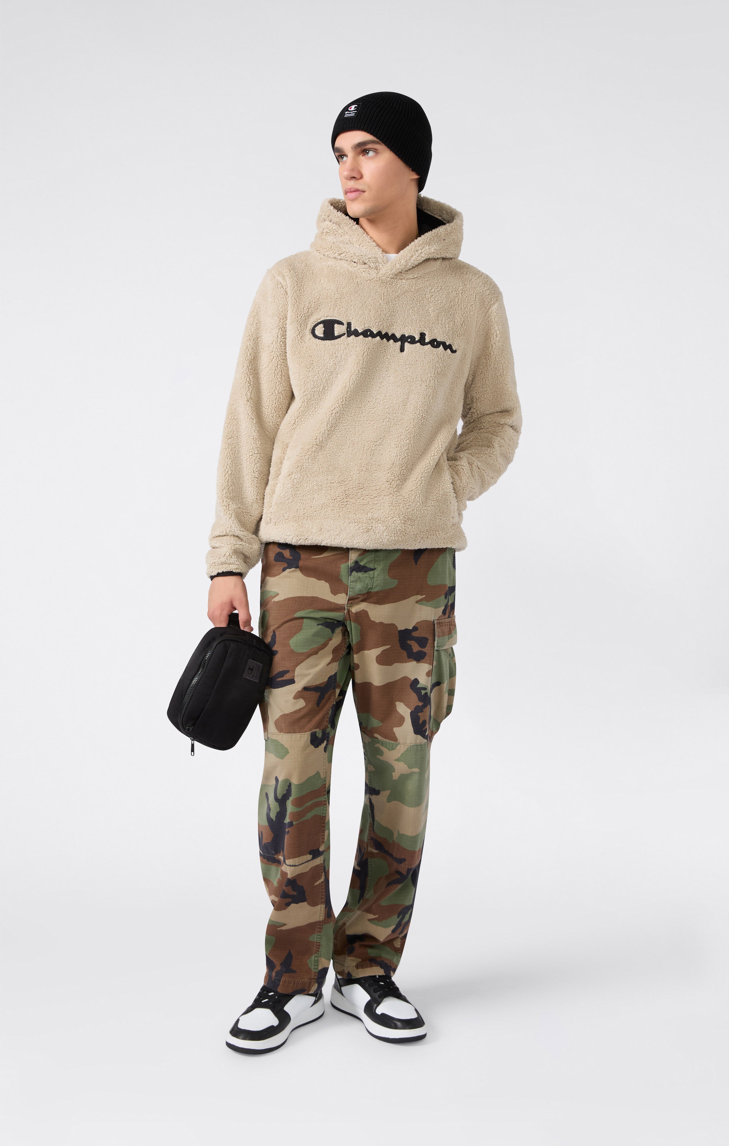 Men’s Hooded Polar Teddy Top