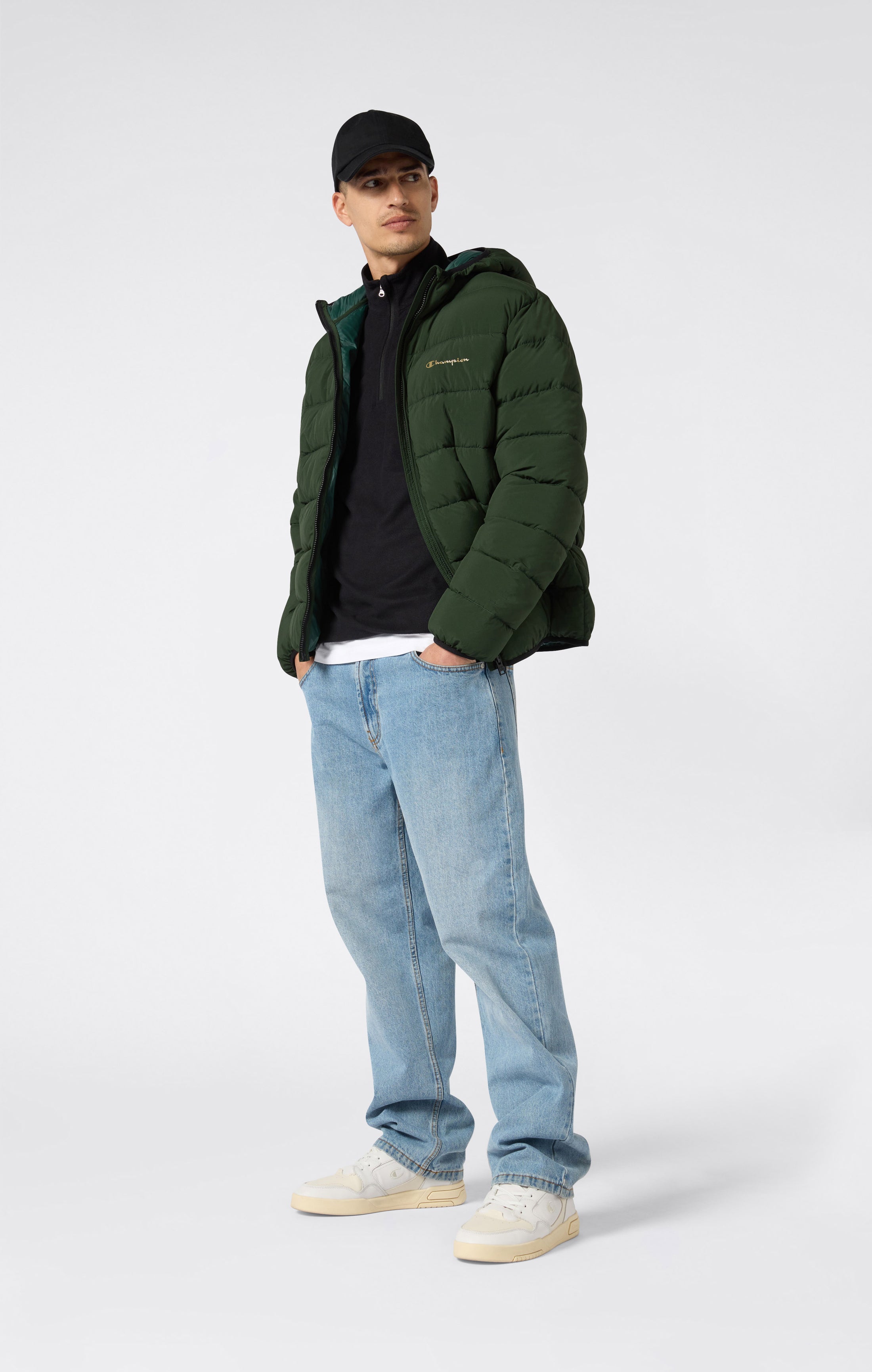 Top Micropile Quick Dry Mezza Zip da Uomo