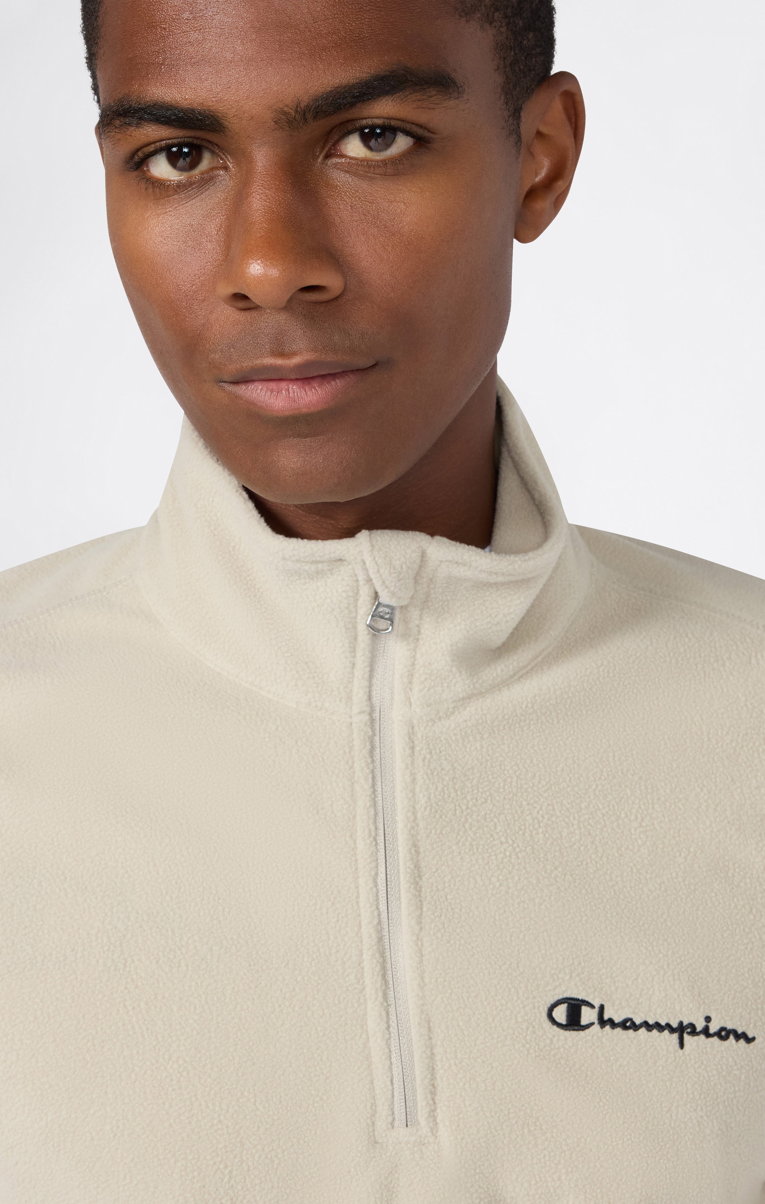 Top Micro Polar Quick Dry Mezza Zip da Uomo