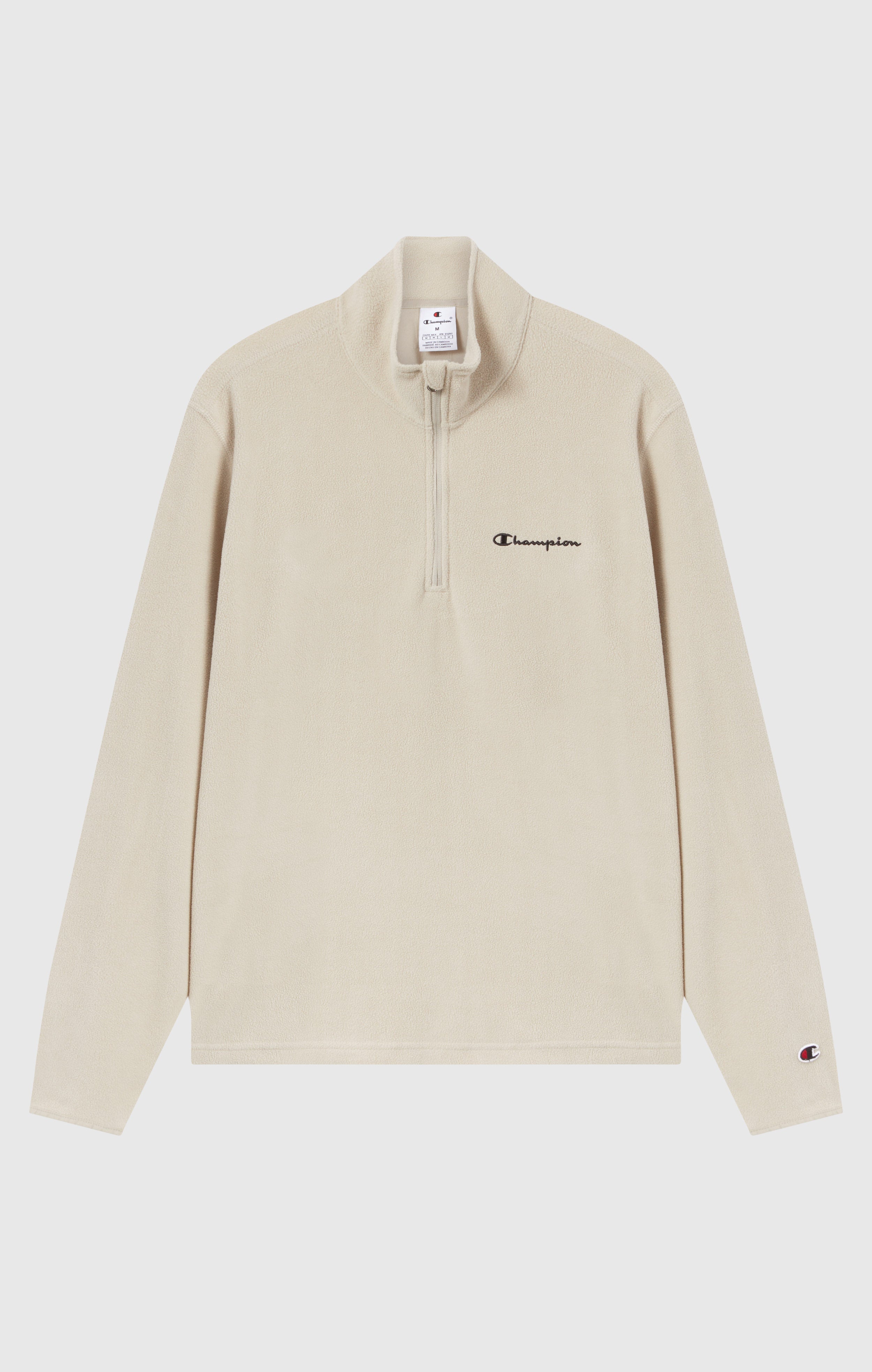 Men's Micro Polar Quick Dry Half-Zip Top Off-White micro polar