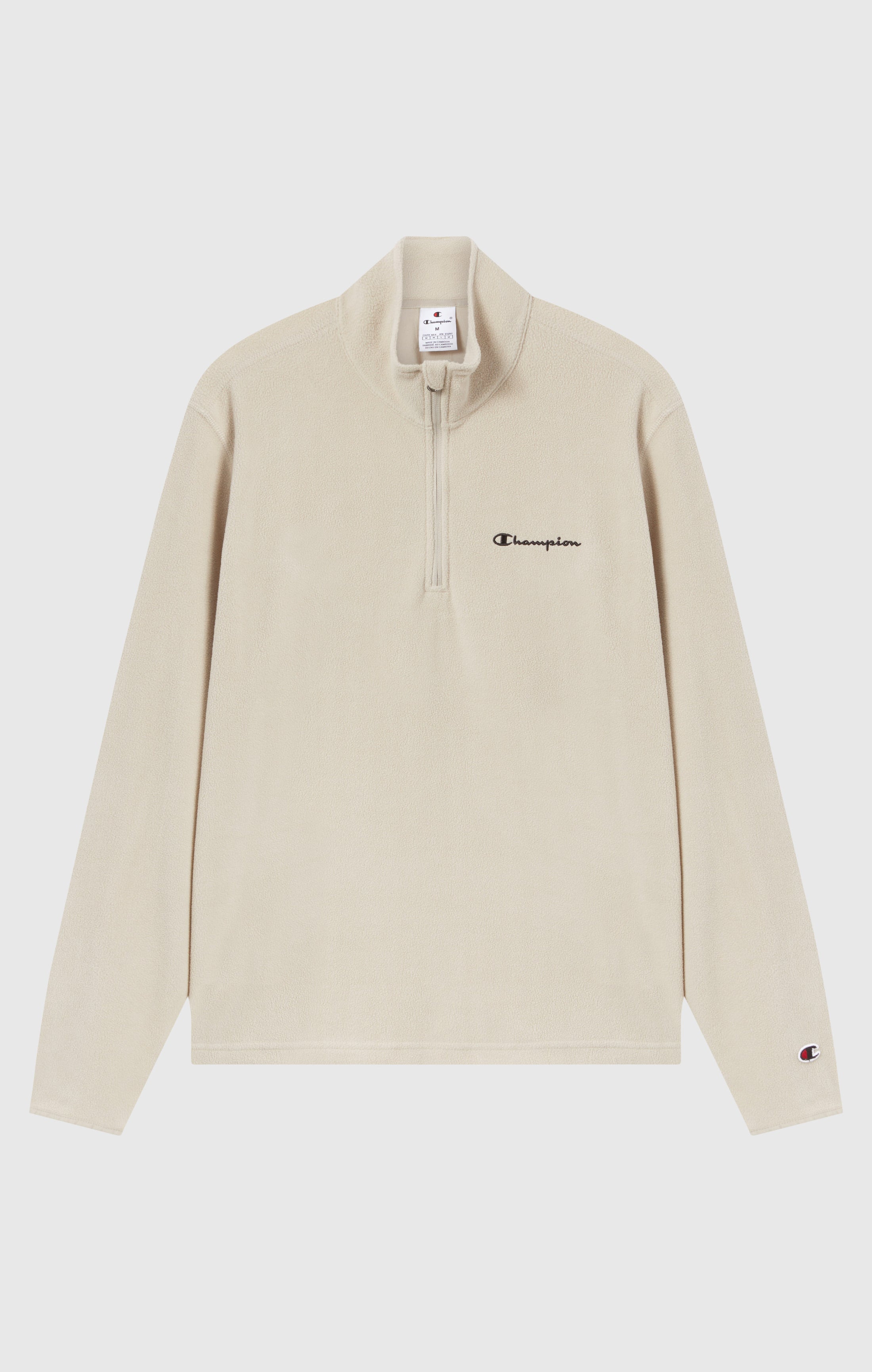 Top Micro Polar Quick Dry Mezza Zip da Uomo