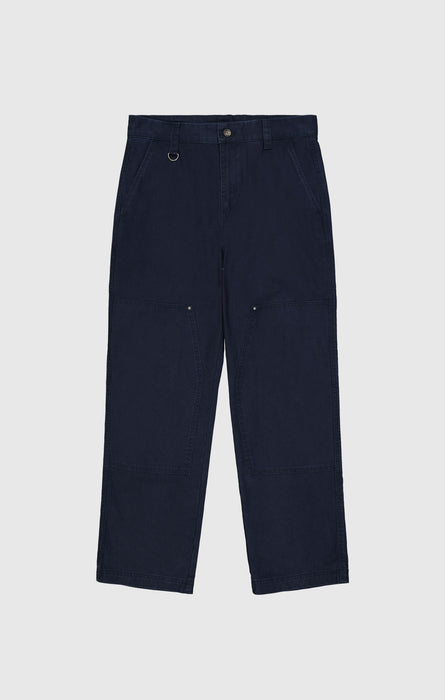 Washed Straight Leg Trousers
