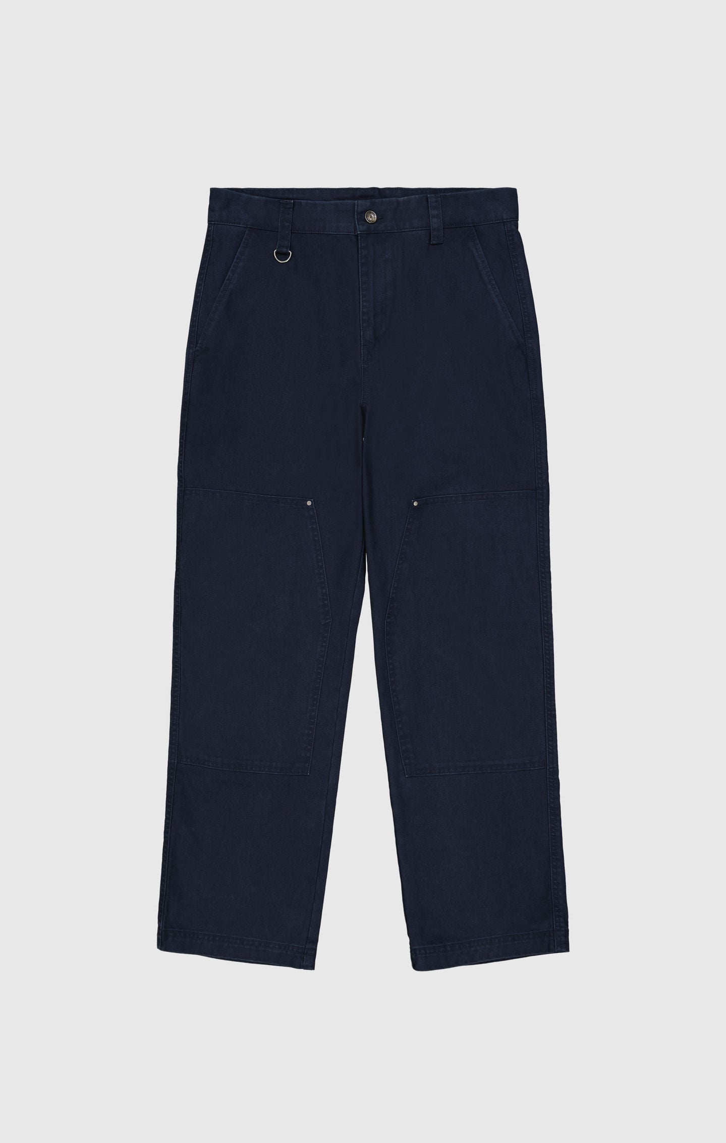 Washed Straight Leg Trousers