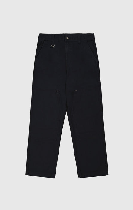 Washed Straight Leg Trousers