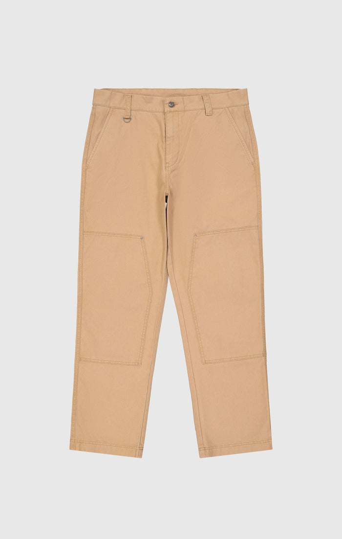 Washed Straight Leg Trousers