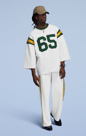 Pantaloni con orlo dritto