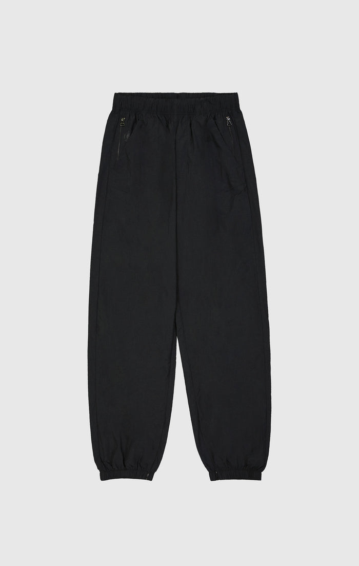 Pantaloni in nylon con elastico alla caviglia