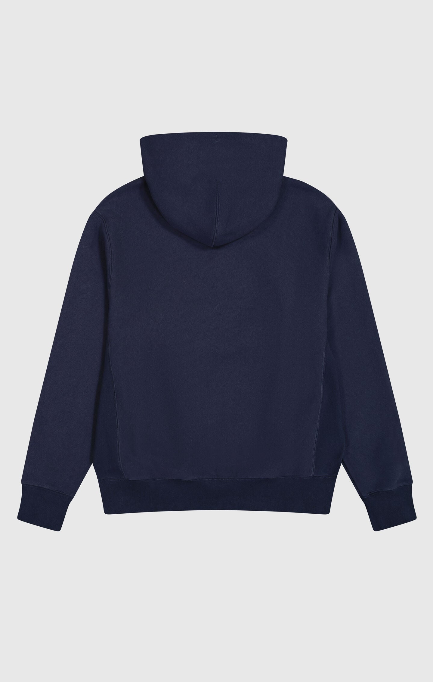 Felpa Pesante con Cappuccio e Interno Felpato Reverse Weave