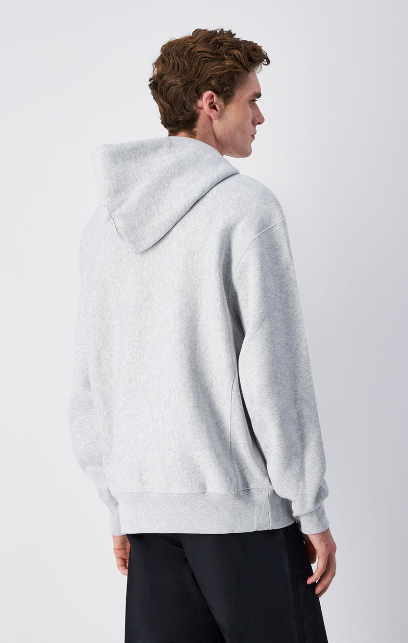 Reverse Weave Relaxed Hoodie
