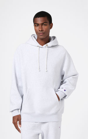 Sweat à Capuche Épais à Intérieur Gratté Reverse Weave