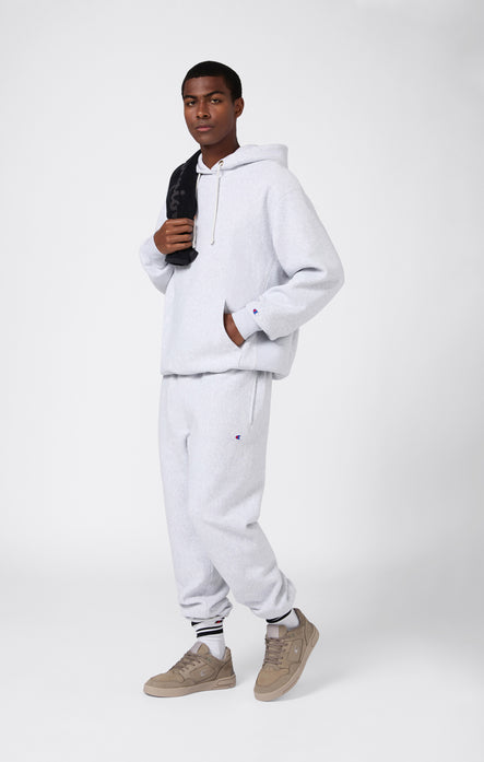 Schweres Kapuzen-Sweatshirt mit Angerautem Innenmaterial Reverse Weave