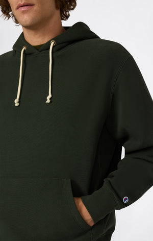 Reverse Weave Relaxed Hoodie