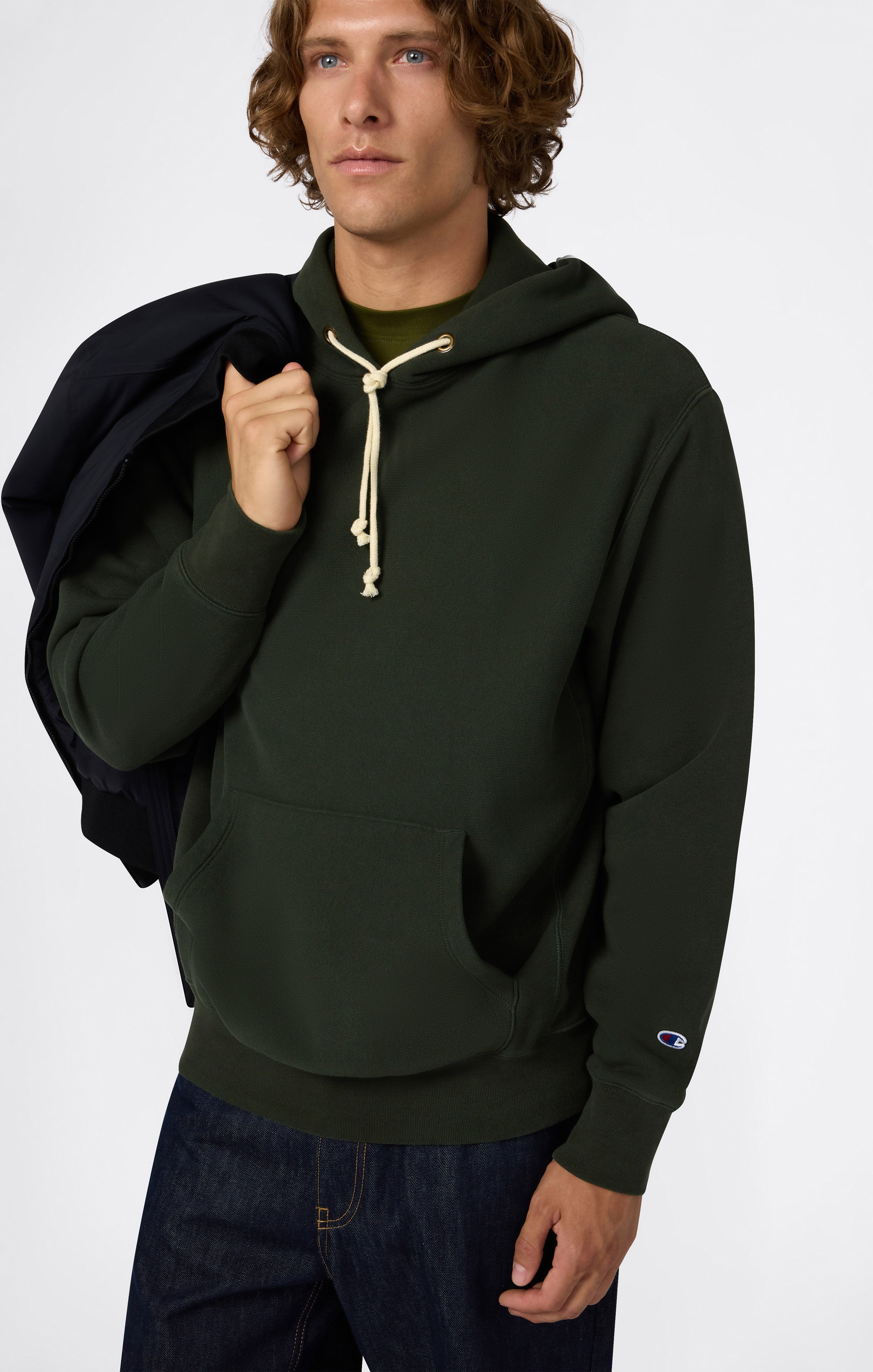 Men’s Heavyweight Fleece Hoodie Reverse Weave