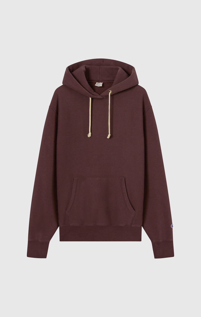 Men’s Heavyweight Hooded Fleece Sweatshirt Reverse Weave