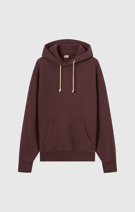 Men’s Heavyweight Hooded Fleece Sweatshirt Reverse Weave