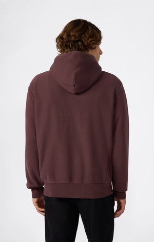 Men’s Heavyweight Hooded Fleece Sweatshirt Reverse Weave