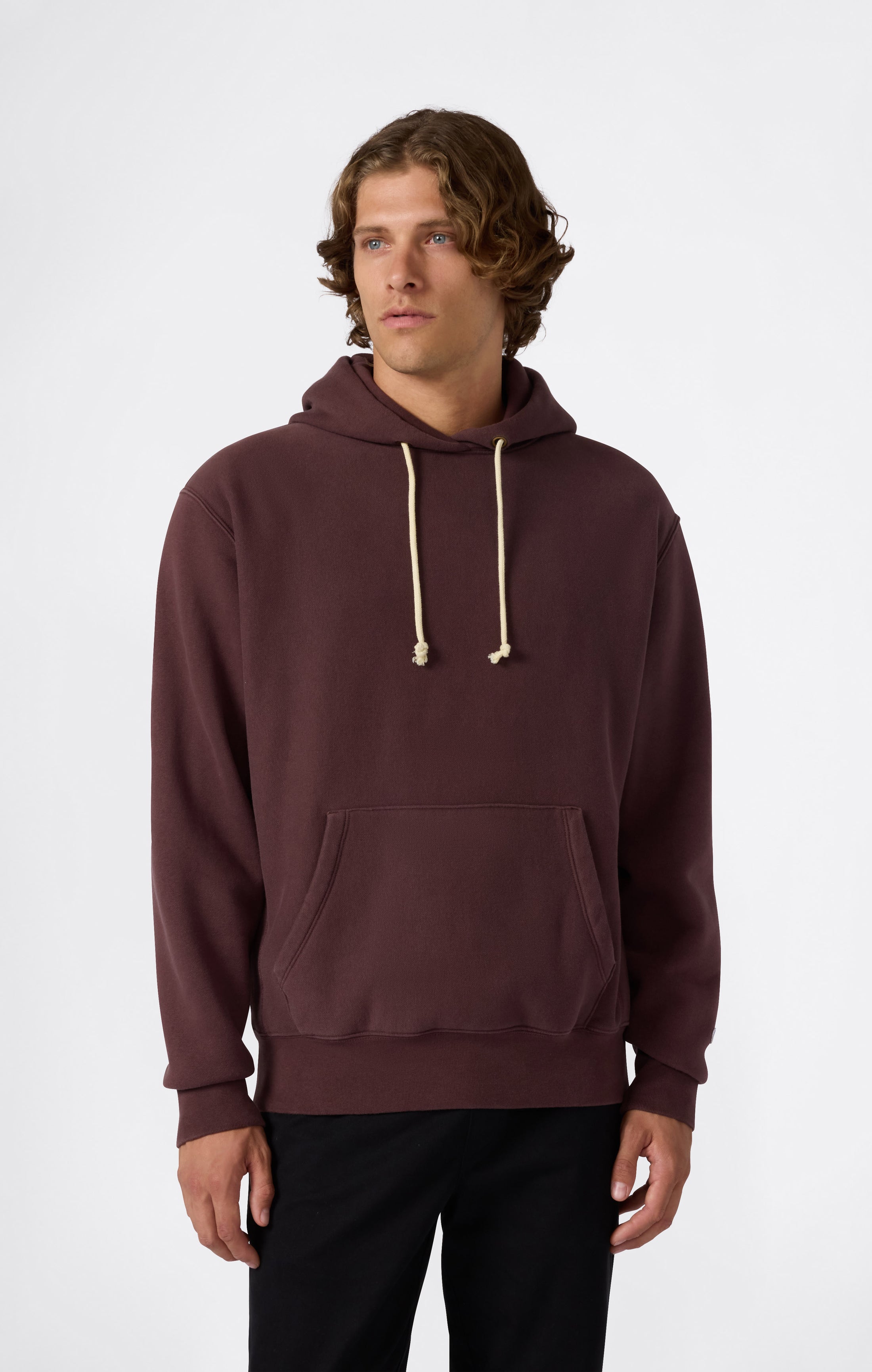 Reverse Weave Relaxed Hoodie