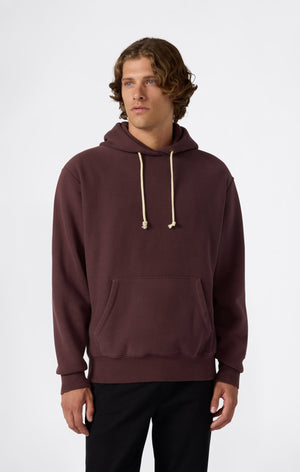 Men’s Heavyweight Hooded Fleece Sweatshirt Reverse Weave
